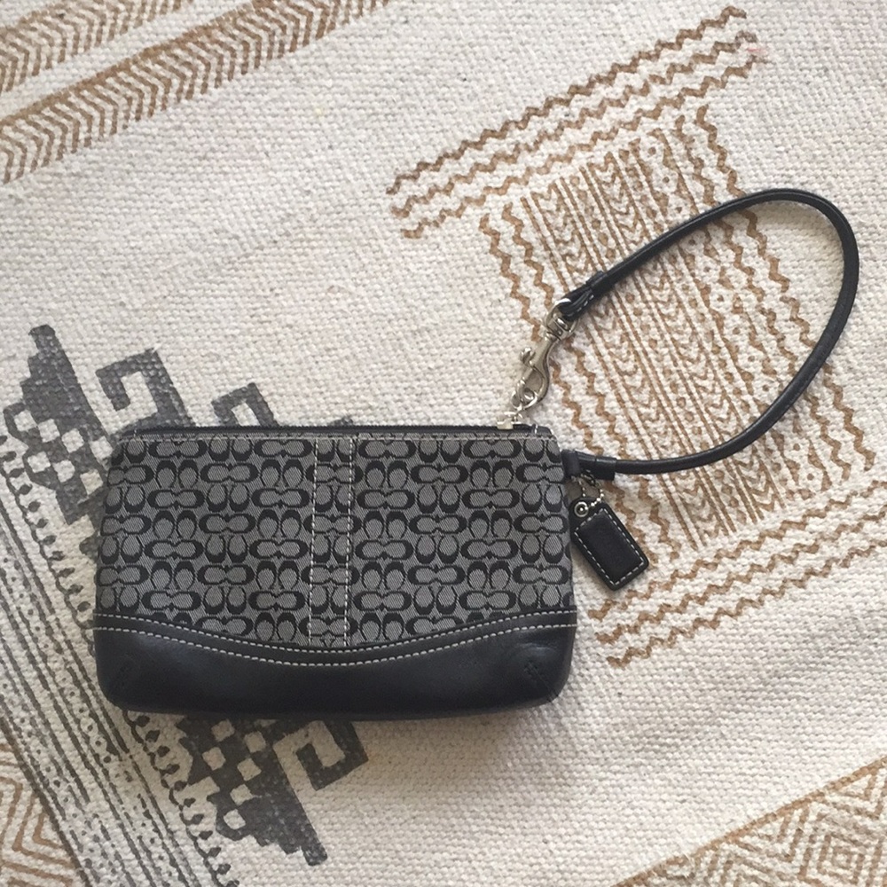 Coach Zip-Close Clutch/Wristlet